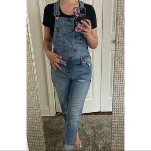 Denim overalls